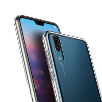 Чехол прозрачный силикон для Huawei p20
