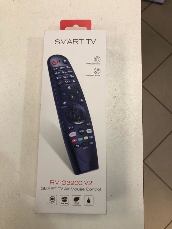 RM-G3900 VER.2 универсальный радио-пульт с гироскопом для телевизоров LG