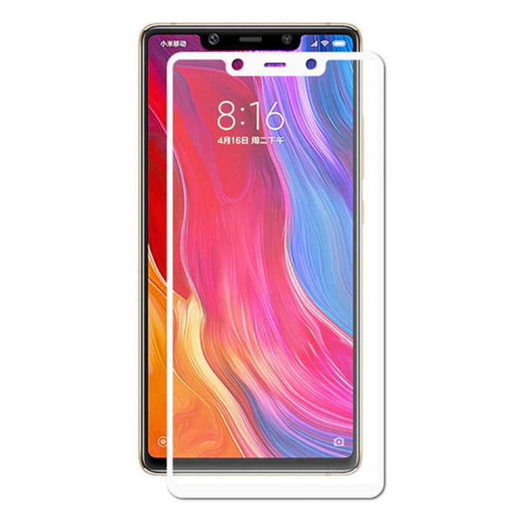 Защитное стекло premium glass 2.5D для Xiaomi  Redmi Mi 8 SE (белый)