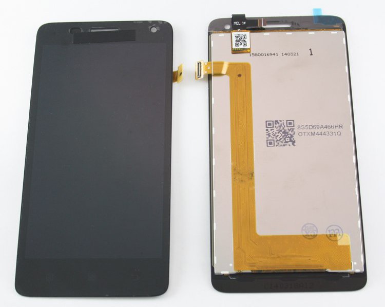 Дисплей Lenovo s660 в сборе с тачскрином (черный)