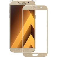 Стекло защитное Tempered Premium Glass для Samsung A3 2017 2.5D (золотой)