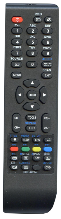 Пульт GHK-4421A (JKT-62#-A1) AKAI/CHANGHONG/VR (TV)