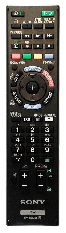 Пульт Sony RM-ED058 оригинал