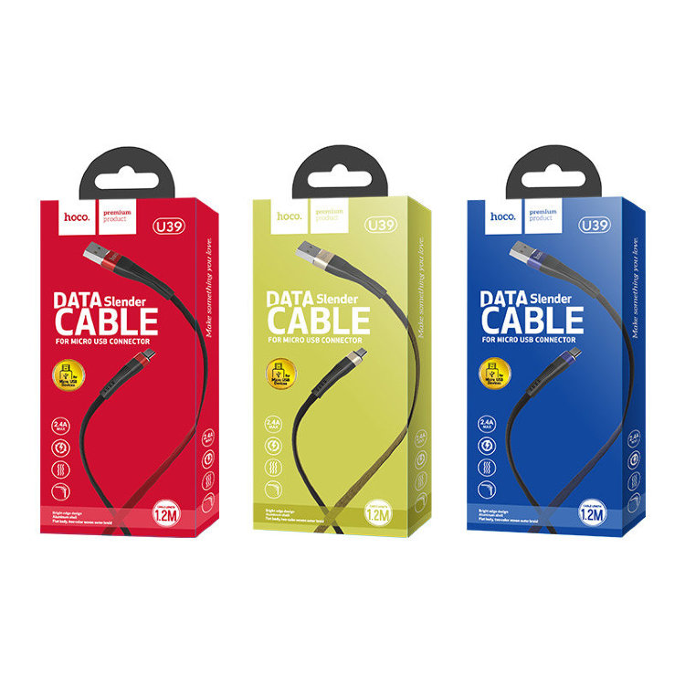 USB кабель Hoco U39 Micro USB