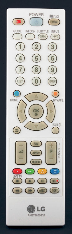 Пульт LG AKB73655833 (LCD TV)