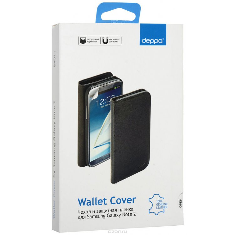 Чехол Deppa + пленка Note 2