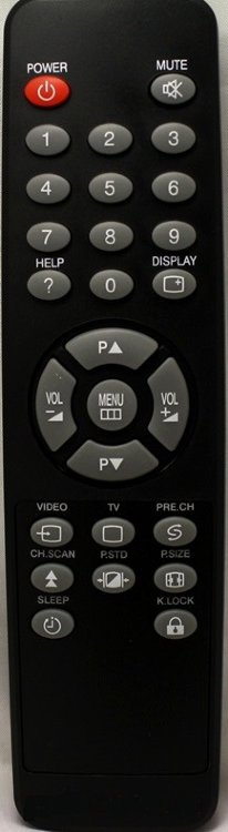 Пульт Shivaki SW-009, Record SW-009 (TV)