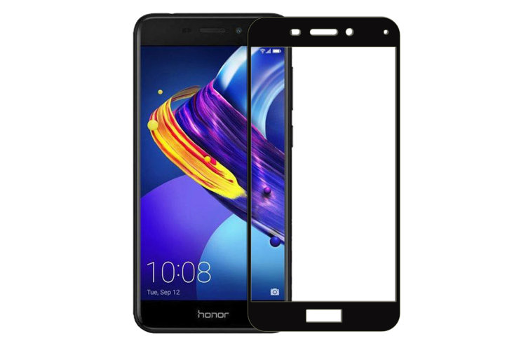 Защитное стекло Premium Glass 3d для Huawei honor 6c pro черное