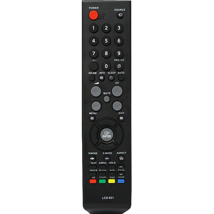 Пульт General LCD-831,Shivaki LCD-831 (TV)
