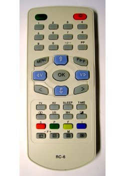 Пульт Horizont RC-6 (TV) в маленьком корпусе