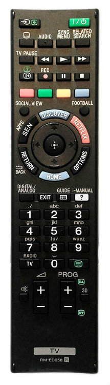 Пульт Sony RM-ED058 