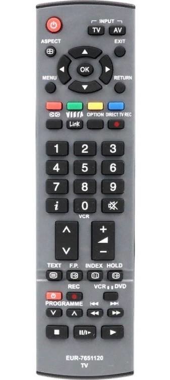 Пульт Panasonic EUR7651120, N2QAYB000223, UR76EC2803 Viera