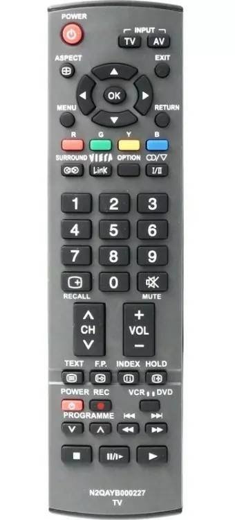 Пульт Panasonic EUR7651140, N2QAKB000065, N2QAYB000227 Viera 