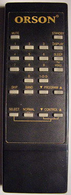 Пульт Aiwa RC-T2001,Royal RC-T2001,Orson RC-T2001 (TV)