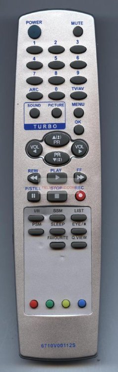 Пульт LG 6710V00112S (TV)