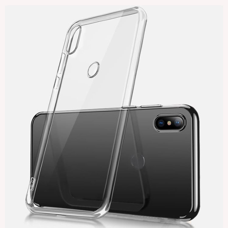 Силиконовый чехол для телефона Xiaomi Mi Max 3 прозрачный