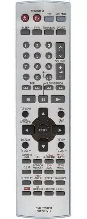 Пульт Panasonic EUR7722X10, EUR7722X30
