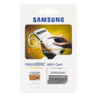 Карта памяти Samsung 64GB microSDXC Evo UHS-I 48MB/S