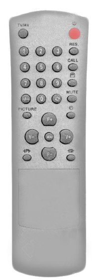Пульт Novex WH-43D103, Rubin WH-43D103 (TV)