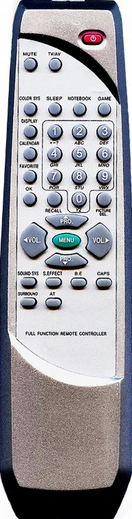 Пульт RC-W001,HORIZONT RC-W001,POLAR RC-W001,TCL SH-07 (TV)
