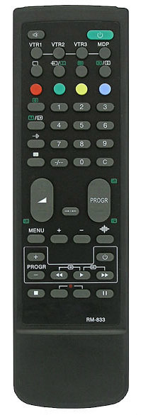 Пульт Sony RM-833 односторонний