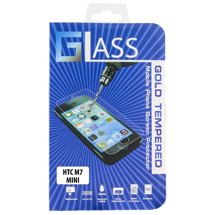 Стекло GLASS для HTC M7 MINI