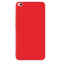 Силиконовый чехол для телефона Xiaomi Redmi note 5A красный