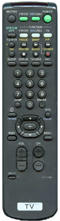Пульт Sony RM-Y167 