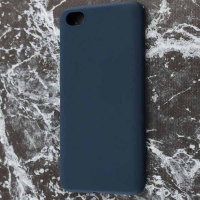Силиконовый чехол для телефона Xiaomi Redmi note 5A синий