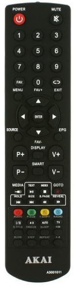 Пульт Akai A3001011 (LCD TV)